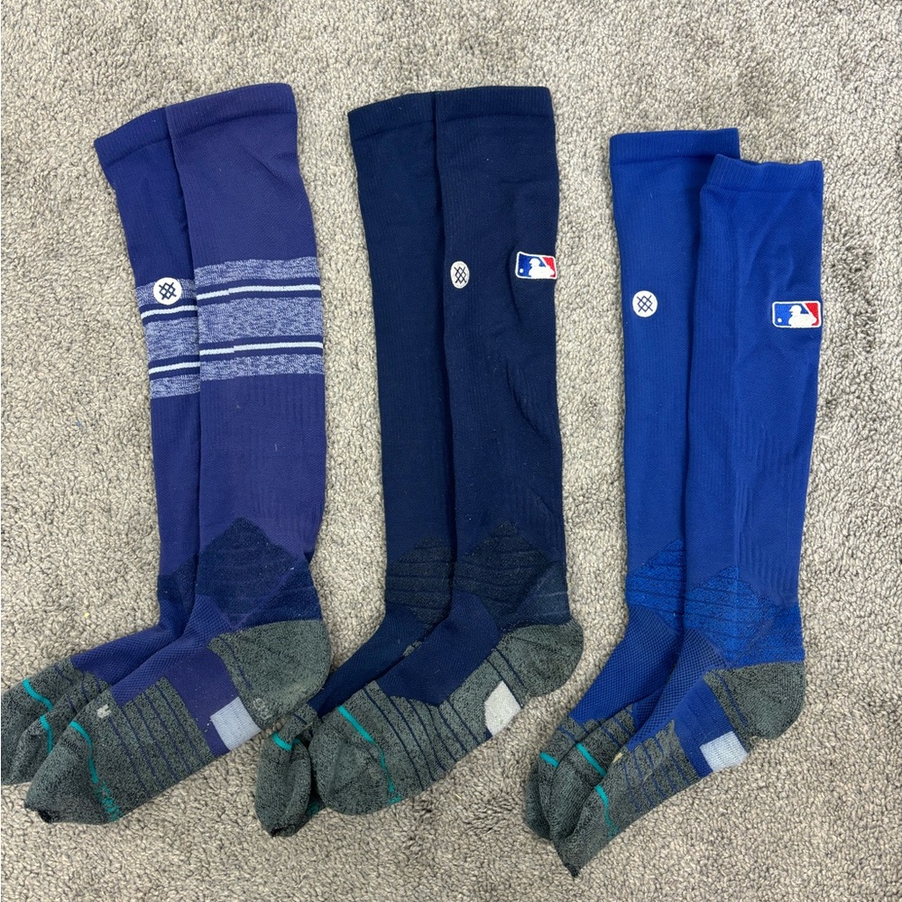 3 pairs of‎ stance mlb socks